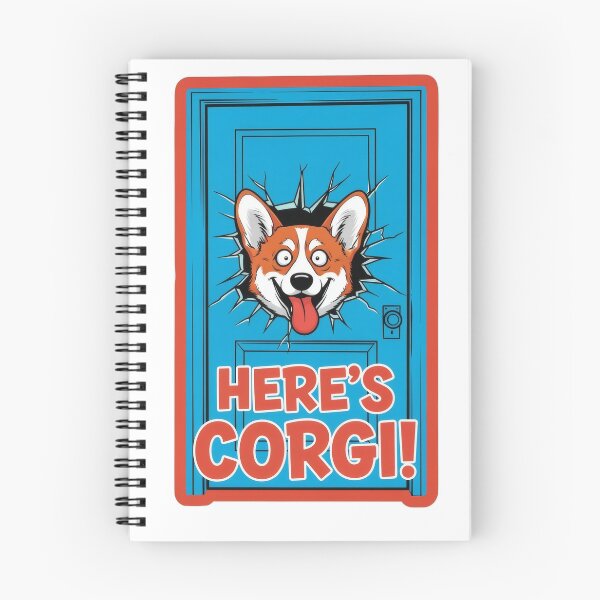 Item preview, Heres Corgi Funny Shining Movie Parody designed and sold by HobClub.