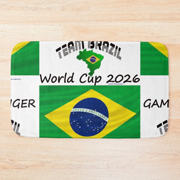 Item preview, Brazil Fan T‑Shirt world Soccer Cup 2026 outfit designed and sold by cabevo.