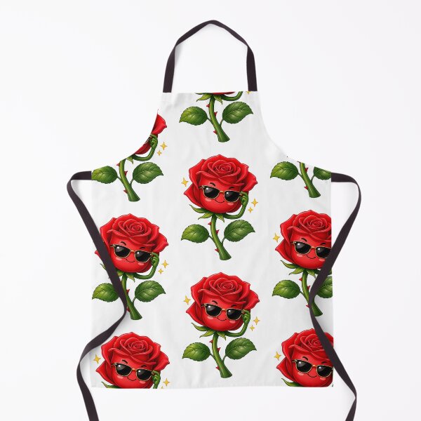 Item preview, Cool Rose Sticker | Stylish Flower Cartoon Character designed and sold by Creativveworrld03.