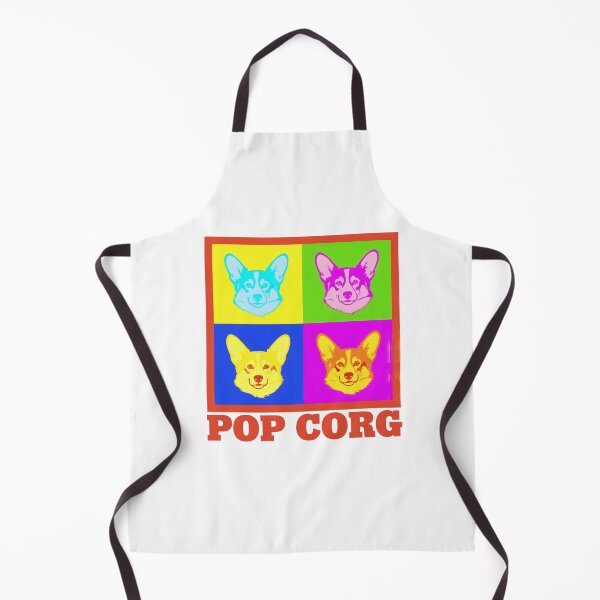 Item preview, Retro Colorful Pop Art Corgi Dog designed and sold by HobClub.
