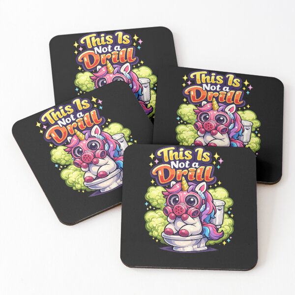 Item preview, This Is Not A Drill Unicorn designed and sold by Idans.