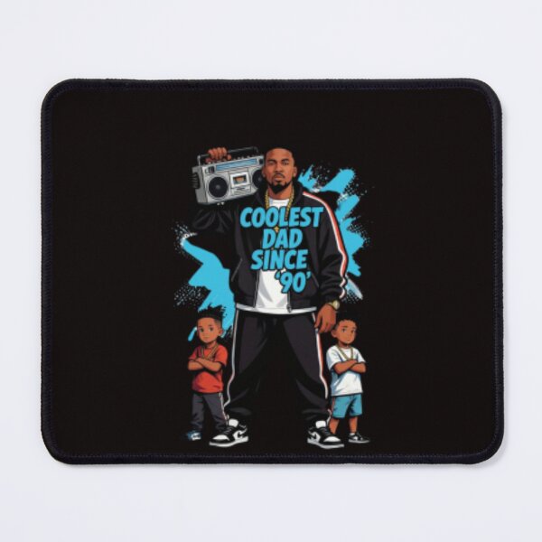 Item preview, Coolest Dad Since 90 Nineties Hip Hop Father designed and sold by Tsugraf Designs.