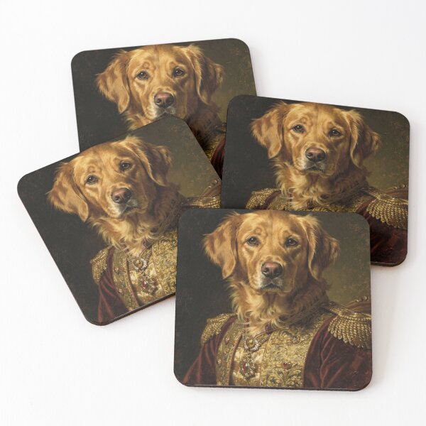 Item preview, Golden Retriever Portrait designed and sold by VelarisMoon.