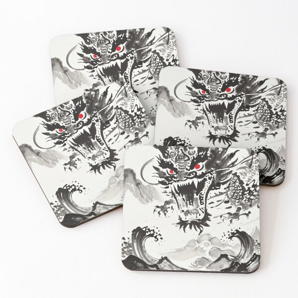 Item preview, Asian dragon painting designed and sold by The King's general goods.