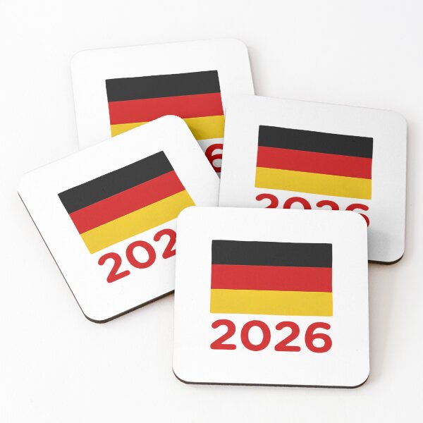Item preview, Germany Flag 2026 World Cup Football Fan Design | German Soccer Supporter Merchandise designed and sold by 21 Dragonflies.