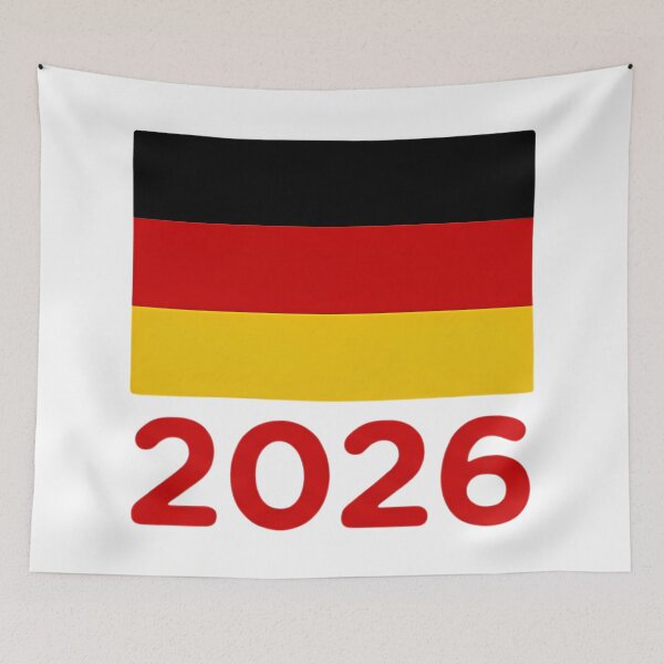 Item preview, Germany Flag 2026 World Cup Football Fan Design | German Soccer Supporter Merchandise designed and sold by 21 Tulips.