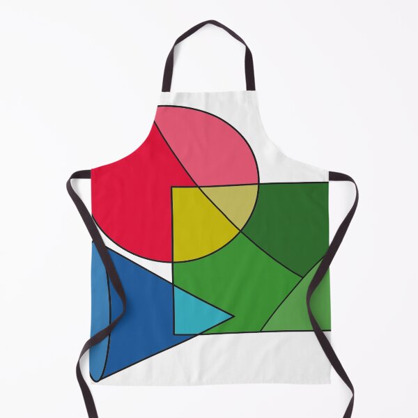 Item preview, Geometric colored abstract design with intersected shapes designed and sold by AndysTeeShop.