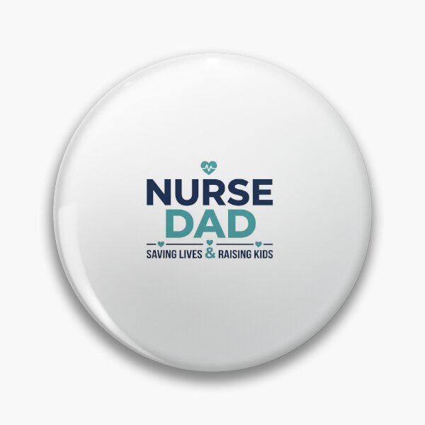 Item preview, Nurse Dad Shirt | Male Nurse Father Gift | RN Dad Saving Lives 2026 designed and sold by Osmose-Studio.