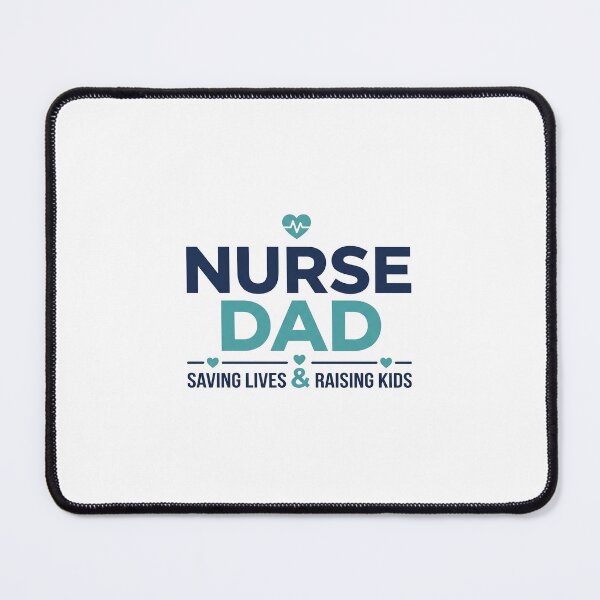 Item preview, Nurse Dad Shirt | Male Nurse Father Gift | RN Dad Saving Lives 2026 designed and sold by Osmose-Studio.