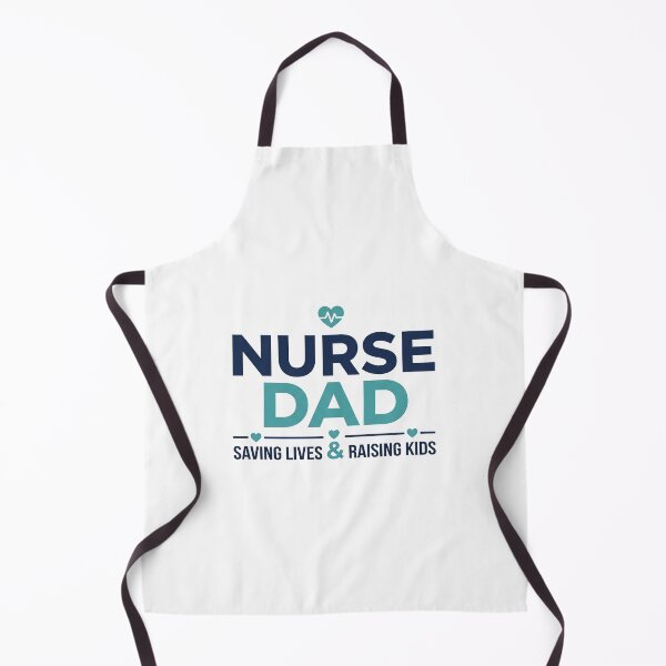 Item preview, Nurse Dad Shirt | Male Nurse Father Gift | RN Dad Saving Lives 2026 designed and sold by Osmose-Studio.