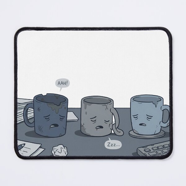 Item preview, Dead Inside – Office Mugs designed and sold by Elena'sMoodBuddies.