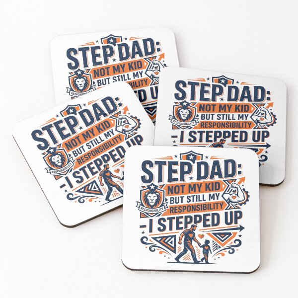Item preview, Step Dad Stepped Up Shirt | Bonus Father Gift | Stepdad Father's Day 2026 designed and sold by Osmose-Studio.