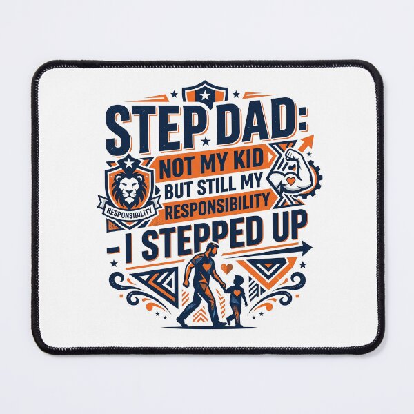 Item preview, Step Dad Stepped Up Shirt | Bonus Father Gift | Stepdad Father's Day 2026 designed and sold by Osmose-Studio.