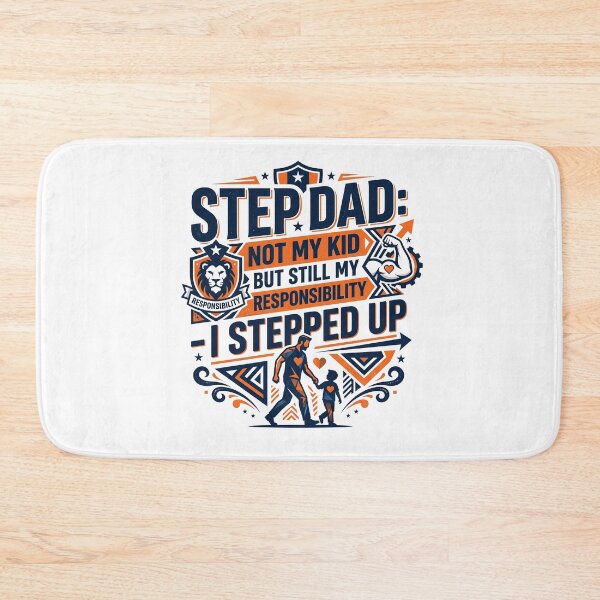Item preview, Step Dad Stepped Up Shirt | Bonus Father Gift | Stepdad Father's Day 2026 designed and sold by Osmose-Studio.