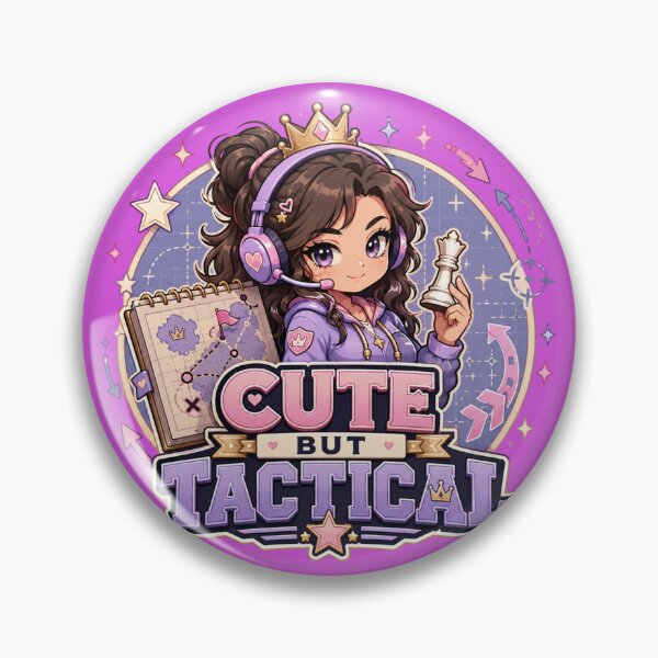Item preview, Cute But Tactical Gamer Girl Strategy Design designed and sold by Super Glopz.