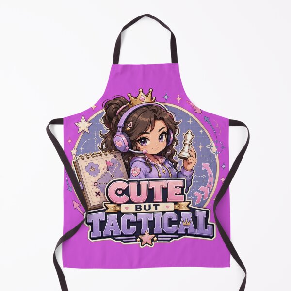 Item preview, Cute But Tactical Gamer Girl Strategy Design designed and sold by Super Glopz.