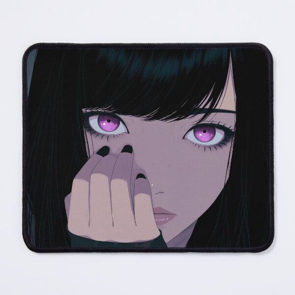 Item preview, Violet Gaze Behind the Veil designed and sold by oanaunciuleanu.