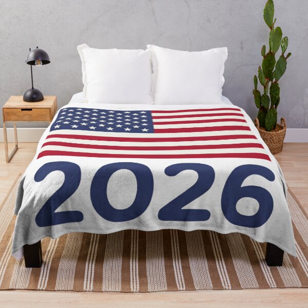 Item preview, USA Flag 2026 - 4th of July, Football, Soccer Supporter, Patriotic Merchandise designed and sold by 21 Tulips.