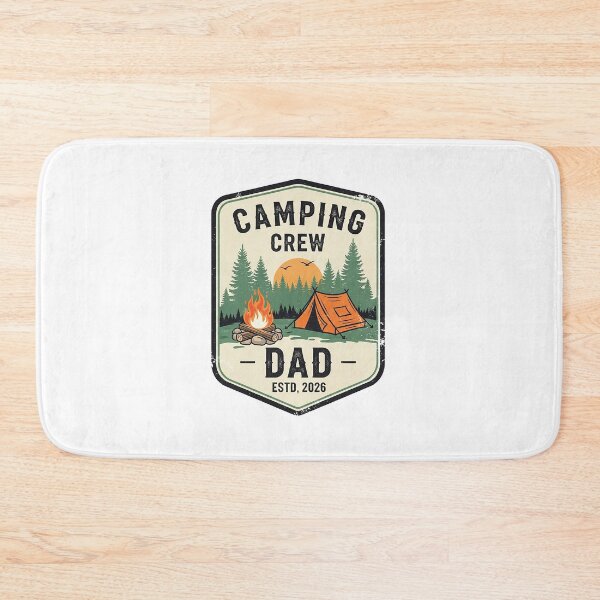 Item preview, Camping Crew Dad Shirt | Outdoor Father Gift | Camping Dad Est 2026 designed and sold by Osmose-Studio.