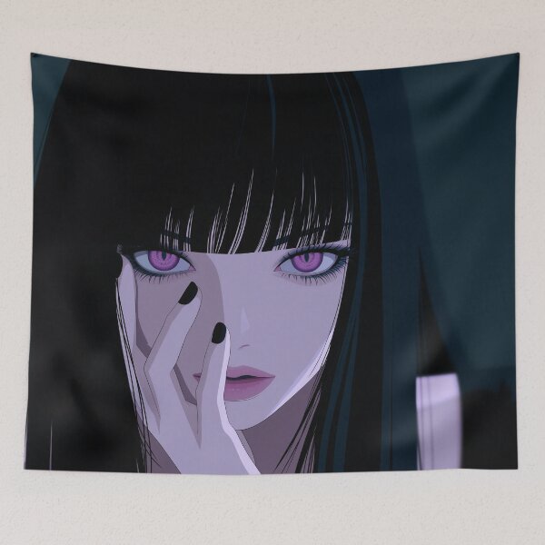 Item preview, Violet Gaze Behind the Veil designed and sold by oanaunciuleanu.