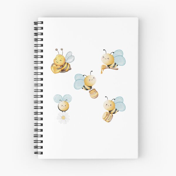 Item preview, Honey Bees - Cute Kawaii Bees Set designed and sold by madebyjulia7.