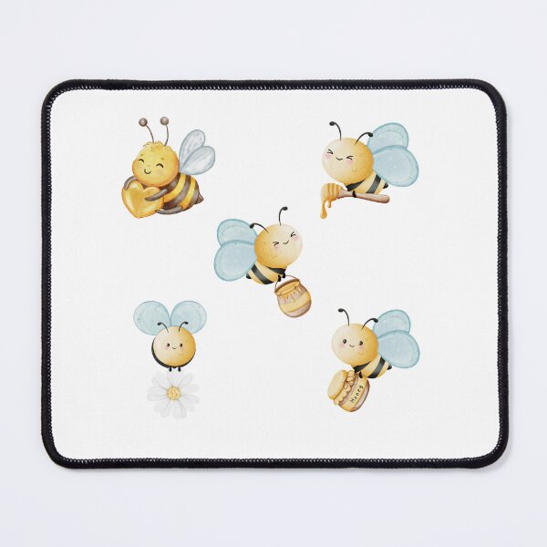 Item preview, Honey Bees - Cute Kawaii Bees Set designed and sold by madebyjulia7.