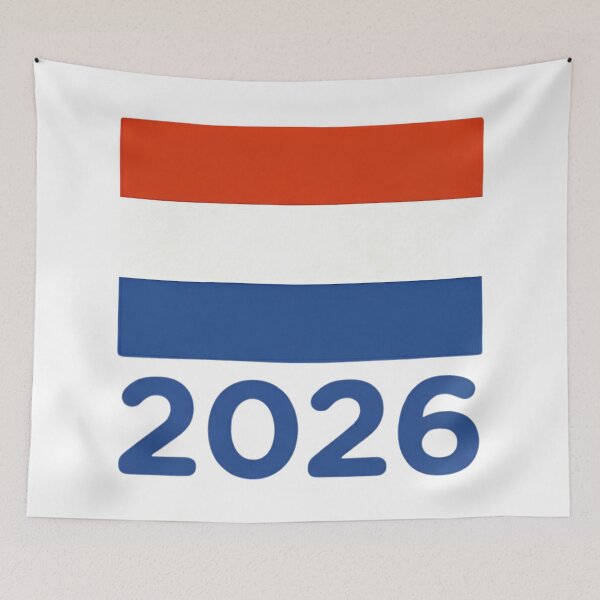 Item preview, Netherlands Flag 2026 World Cup Football Fan Design | Dutch Soccer Supporter Merchandise designed and sold by 21 Tulips.