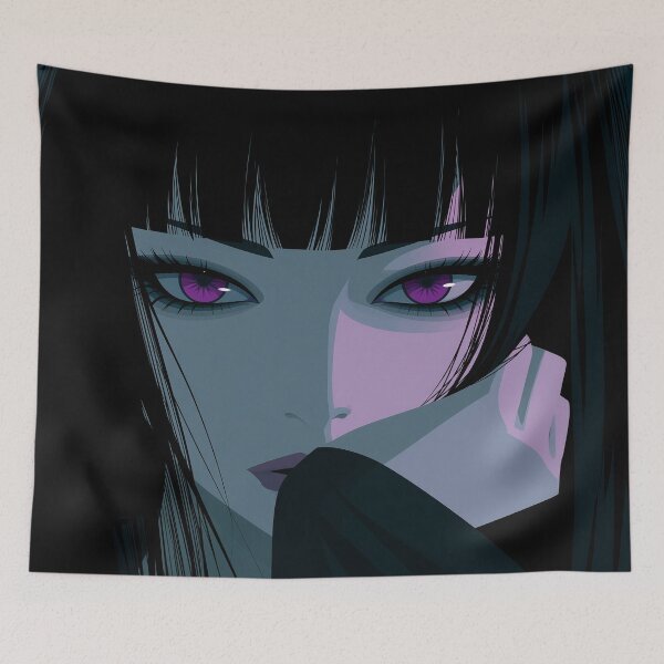 Item preview, Violet Gaze Behind the Veil designed and sold by oanaunciuleanu.