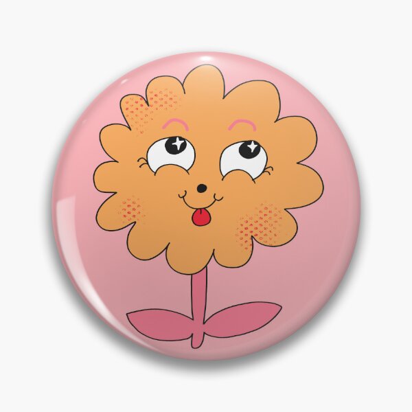 Item preview, Butterscotch the Silly Flower designed and sold by yellowflowerhut.