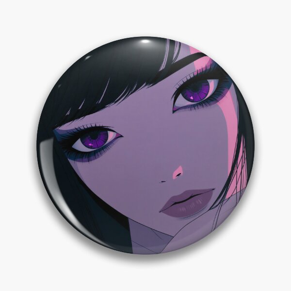 Item preview, Violet Gaze Behind the Veil designed and sold by oanaunciuleanu.