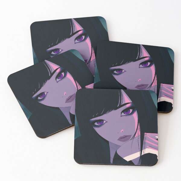 Item preview, Violet Gaze Behind the Veil designed and sold by oanaunciuleanu.