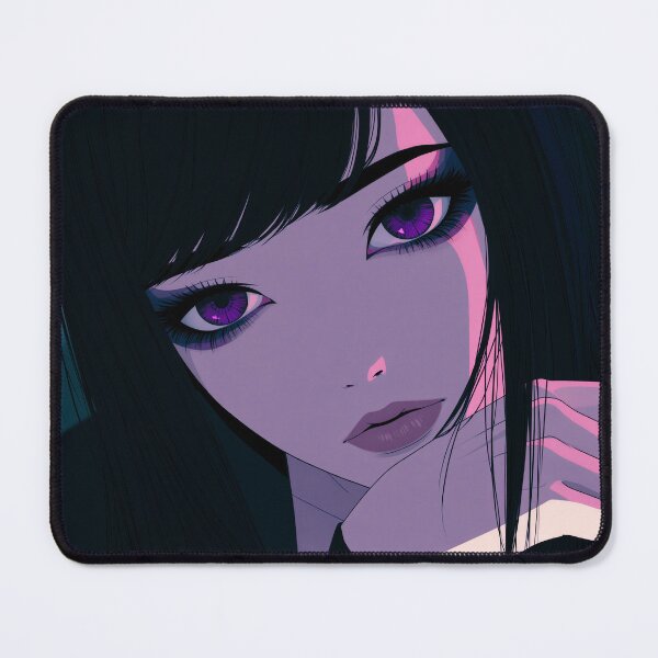 Item preview, Violet Gaze Behind the Veil designed and sold by oanaunciuleanu.