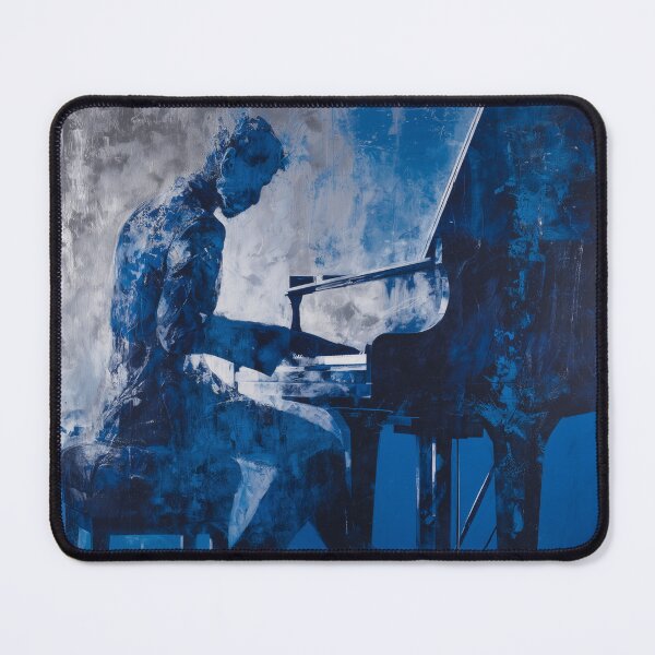Item preview, Abstract Pianist in Midnight Blue designed and sold by Rtymer.