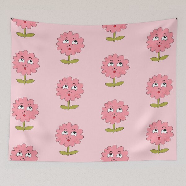 Item preview, Bubblegum the Silly Flower designed and sold by yellowflowerhut.