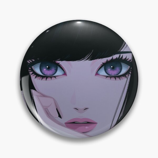Item preview, Violet Gaze Behind the Veil designed and sold by oanaunciuleanu.