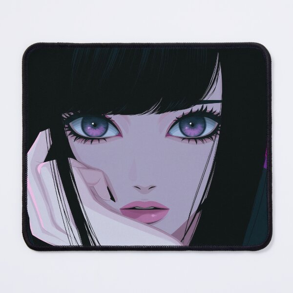 Item preview, Violet Gaze Behind the Veil designed and sold by oanaunciuleanu.
