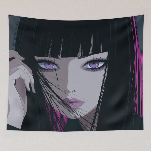 Item preview, Violet Gaze Behind the Veil designed and sold by oanaunciuleanu.