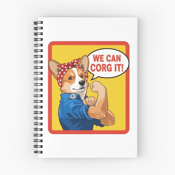 Item preview, We can do it Corgi parody designed and sold by HobClub.