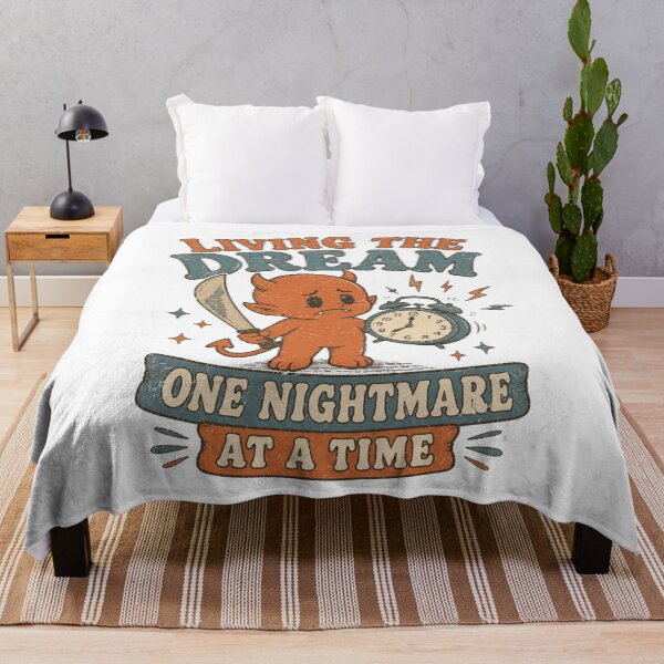 Item preview, Living The Dream One Nightmare At A Time Little Devil designed and sold by Region.