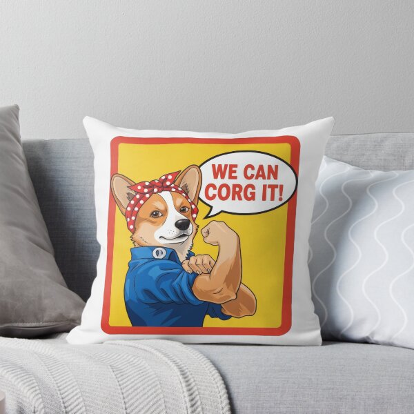 Item preview, We can do it Corgi parody designed and sold by HobClub.