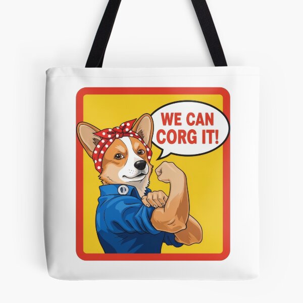 Item preview, We can do it Corgi parody designed and sold by HobClub.