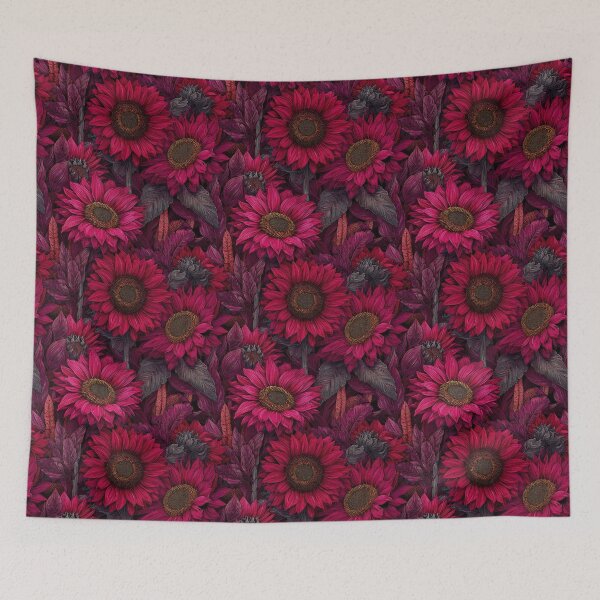 Item preview, Chic Sunflower  - Flower Garden Pattern - Birthday Gifts For Her designed and sold by RoyalStarsPatts.