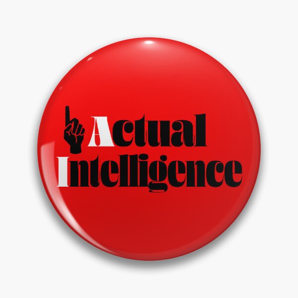Item preview, Actual Intelligence (No Prompt Required!) - Human Creativity in the age of AI designed and sold by Maren Frances.