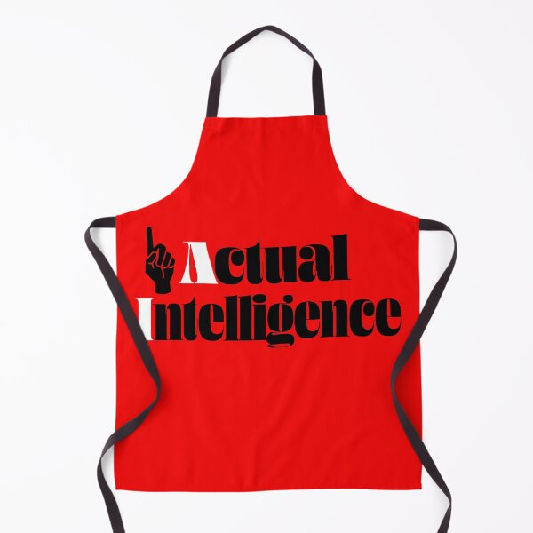 Item preview, Actual Intelligence (No Prompt Required!) - Human Creativity in the age of AI designed and sold by Maren Frances.
