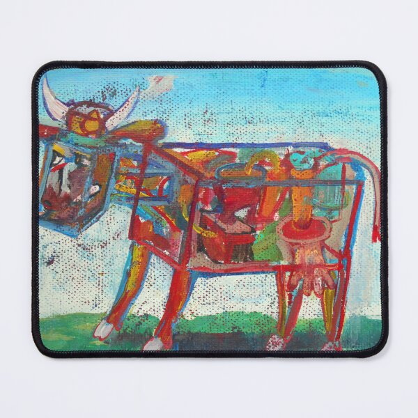Item preview, Argentine cubist cow designed and sold by Diego Manuel Rodriguez.