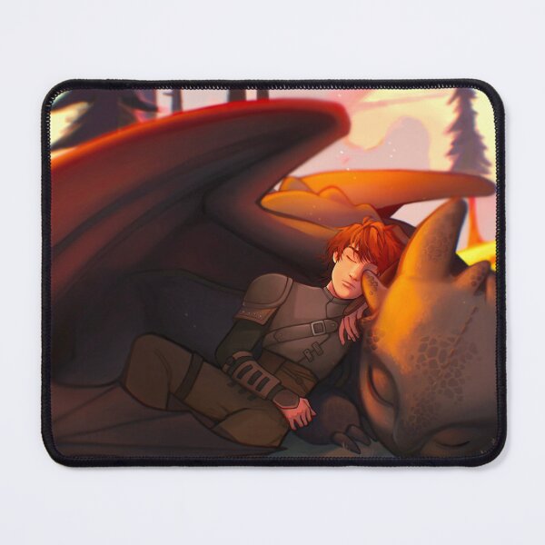 Item preview, How to train your dragon Hiccup and Toothless sleeping designed and sold by Saint-Mary.