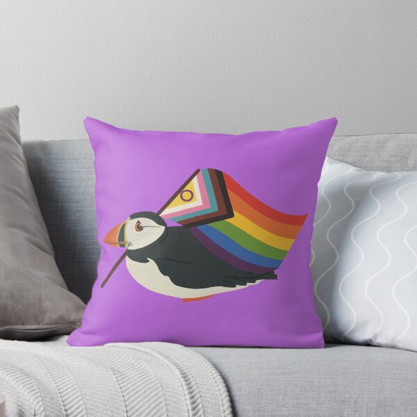 Item preview, Pride Puffin designed and sold by FourMiceHandmade.