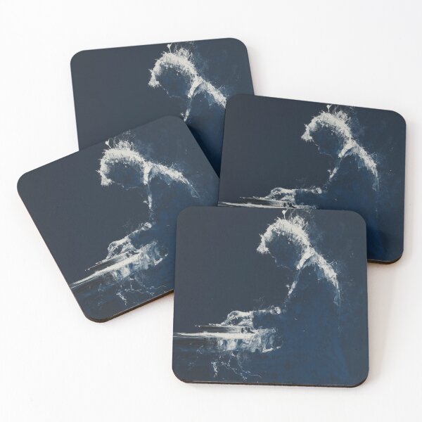 Item preview, Abstract Pianist in Midnight Blue designed and sold by Rtymer.