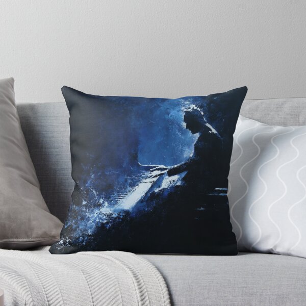 Item preview, Abstract Pianist in Midnight Blue designed and sold by Rtymer.