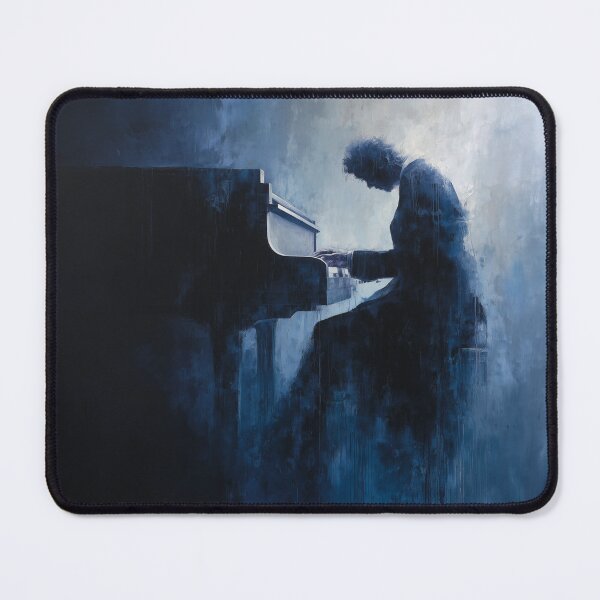 Item preview, Abstract Pianist in Midnight Blue designed and sold by Rtymer.